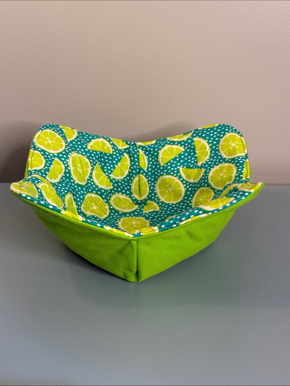 Hand Crafted Assorted 100% Cotton Bowl Coozie - 12” x 12”